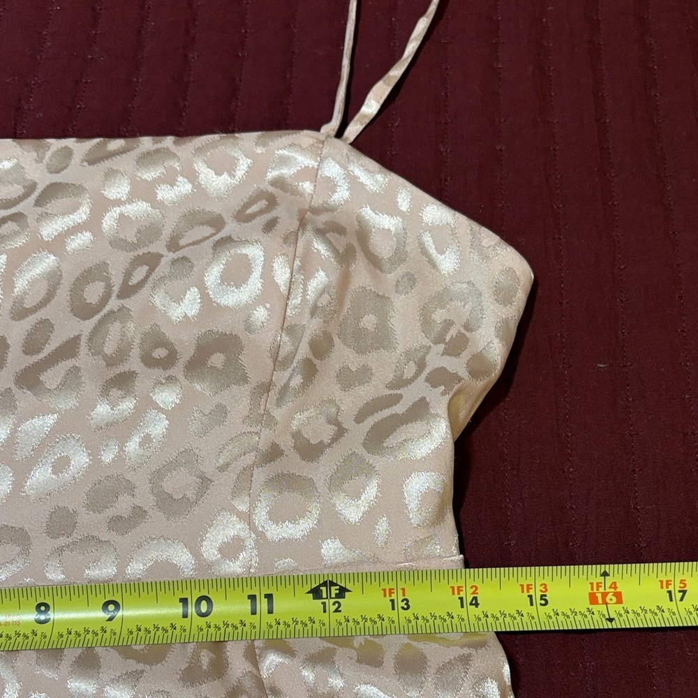 Altar’d State Pink Leopard Print Dress Size Small - Picture 10 of 11